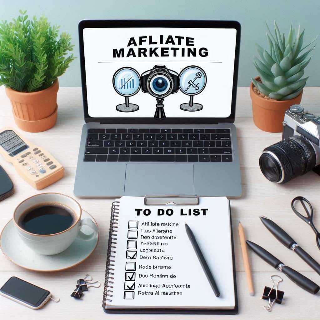 Affiliate marketing to do list